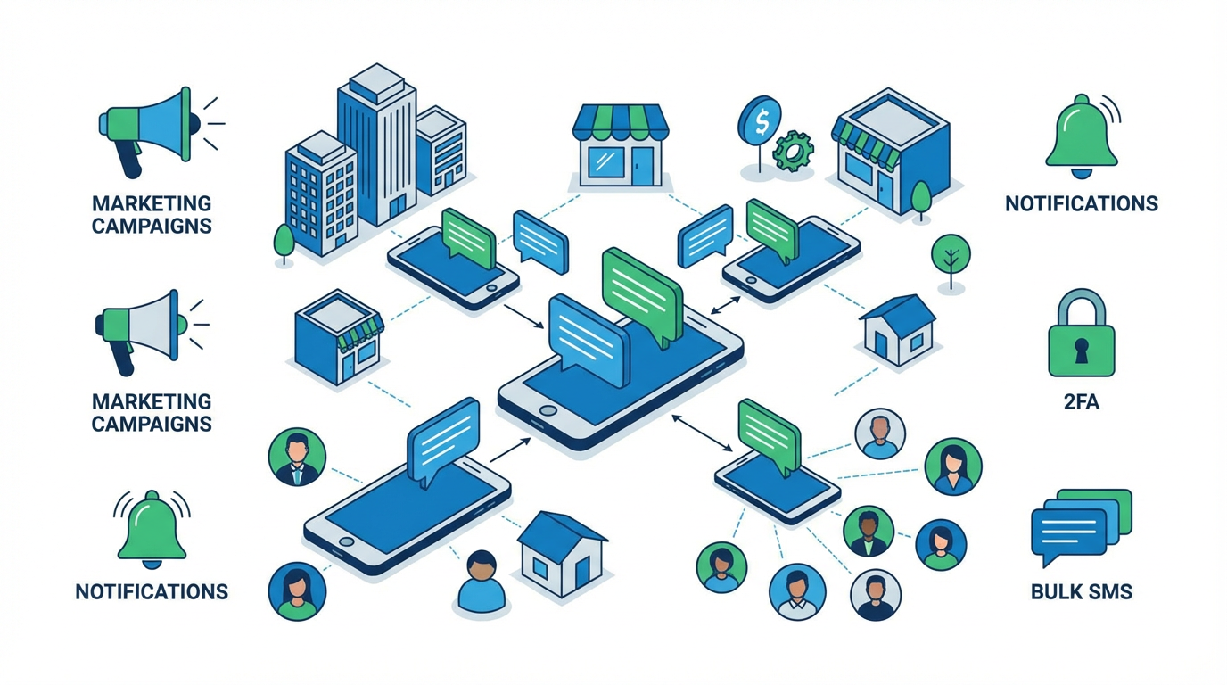 Możliwości bramki SMS &ndash; marketing, powiadomienia, 2FA, bulk SMS